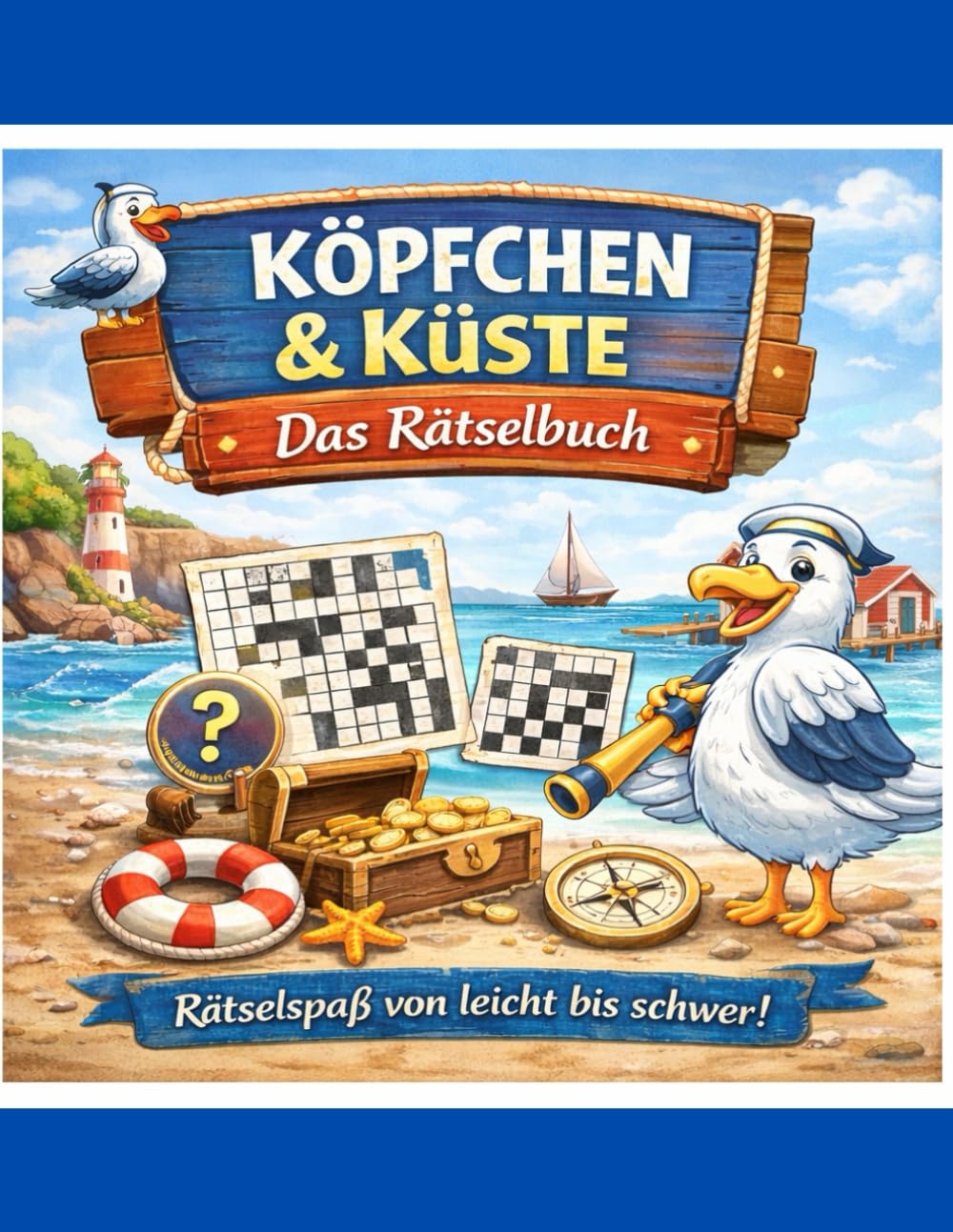 Mit Köpfchen&Küste: Das große Rätselbuch