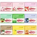 ENLIWISH Poulqur Lip Mask Set – 10 Variants Fruit & Plant Series | Hydrating, Nourishing & Repairing Lip Masks with Natural Extracts | Smooth, Brighten & Moisturize Dry, Cracked Lips | Avocado, Rose, Aloe Vera, Honey & More (30 Pcs – 3 Each of 10 Variants) gallery image