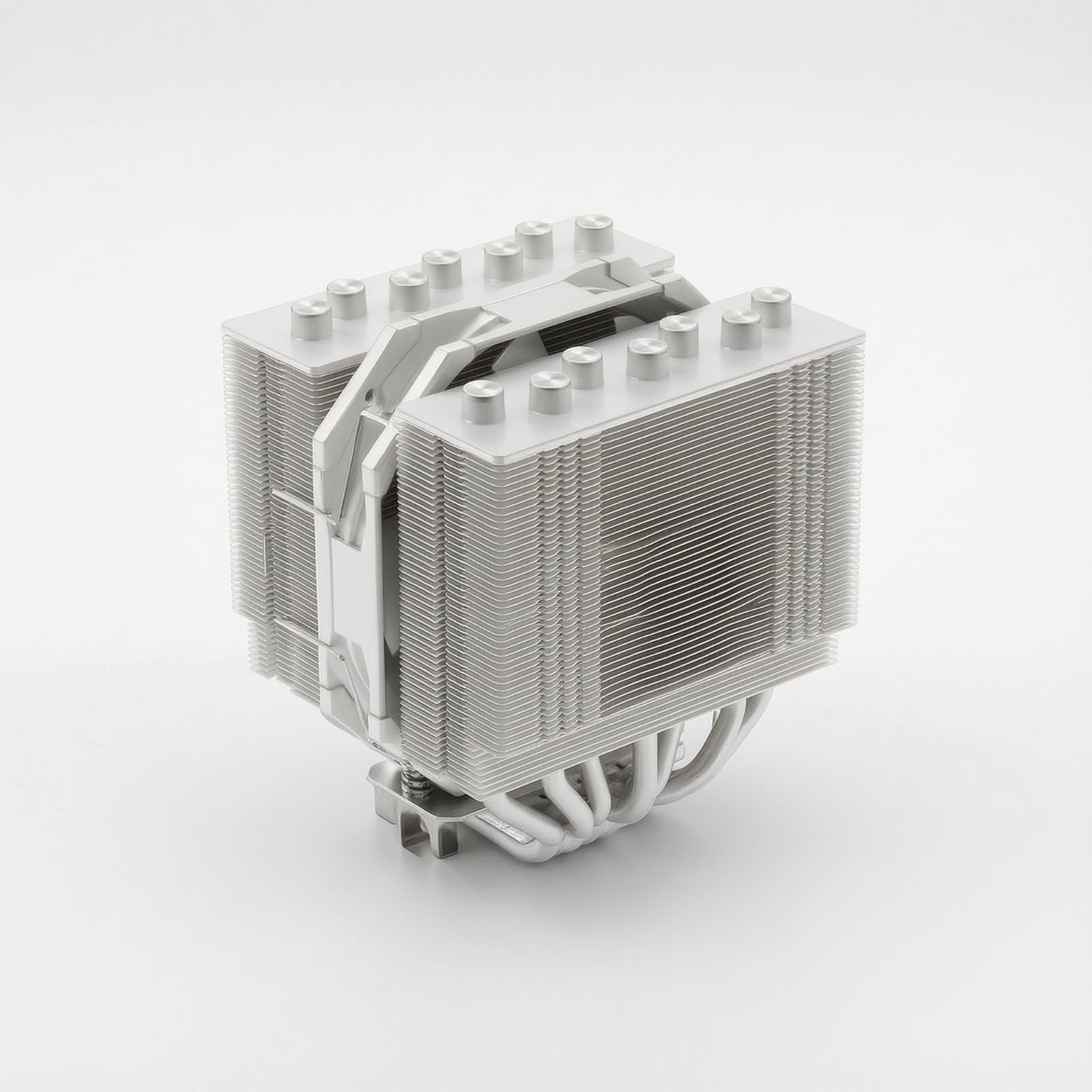 Dissipatore a Doppia Torre Refrigerazione Efficiente Dissipatore con 7 Tubo di Calore Compatibile Raffreddatore CPU per Assemblatori di PC, SE-207-XT SLIM Nero