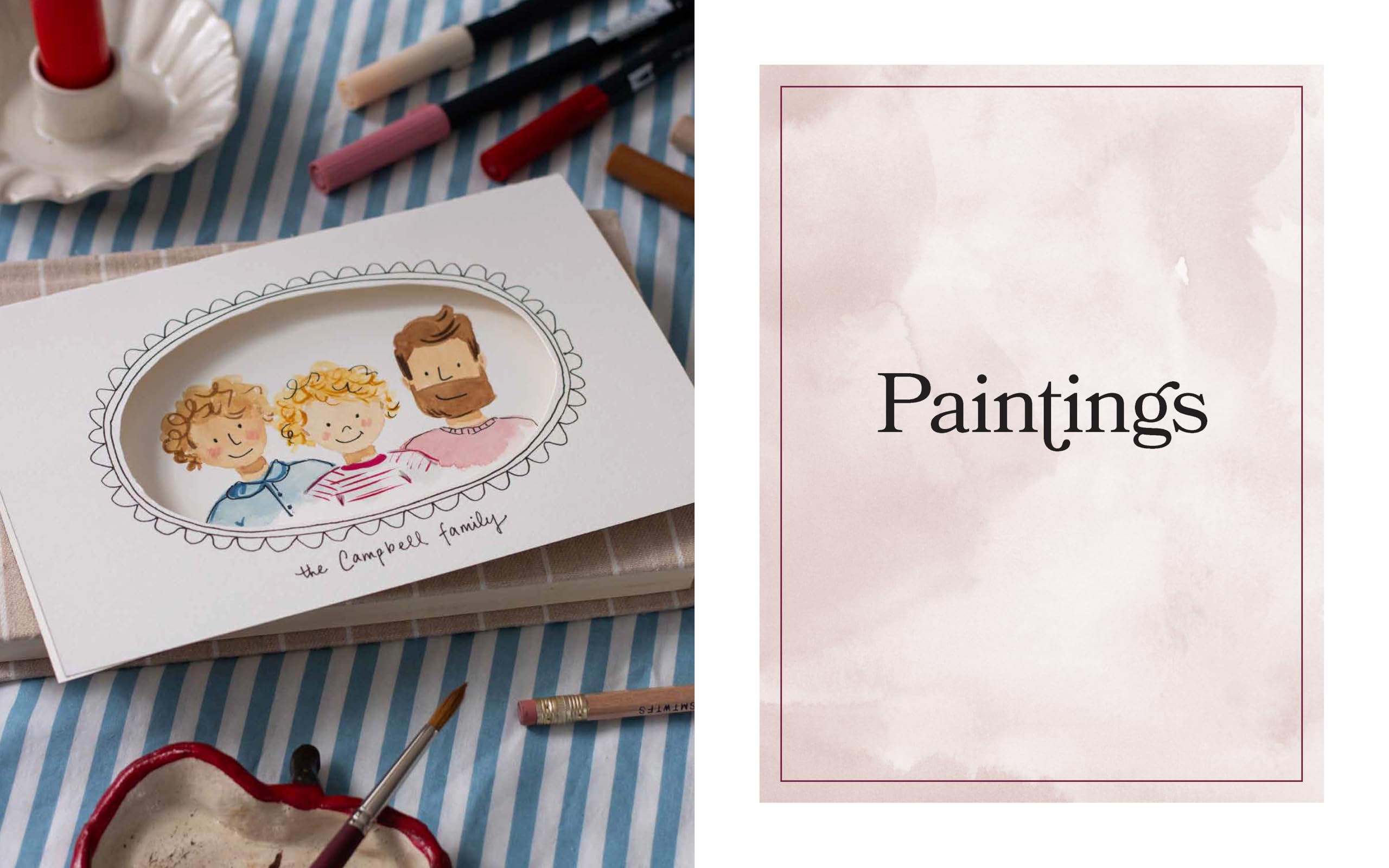 Whimsical Watercolor Doodles: Easy Paint-Along Projects for Beginners: Includes a Watercolor Pad with Preprinted Sketches