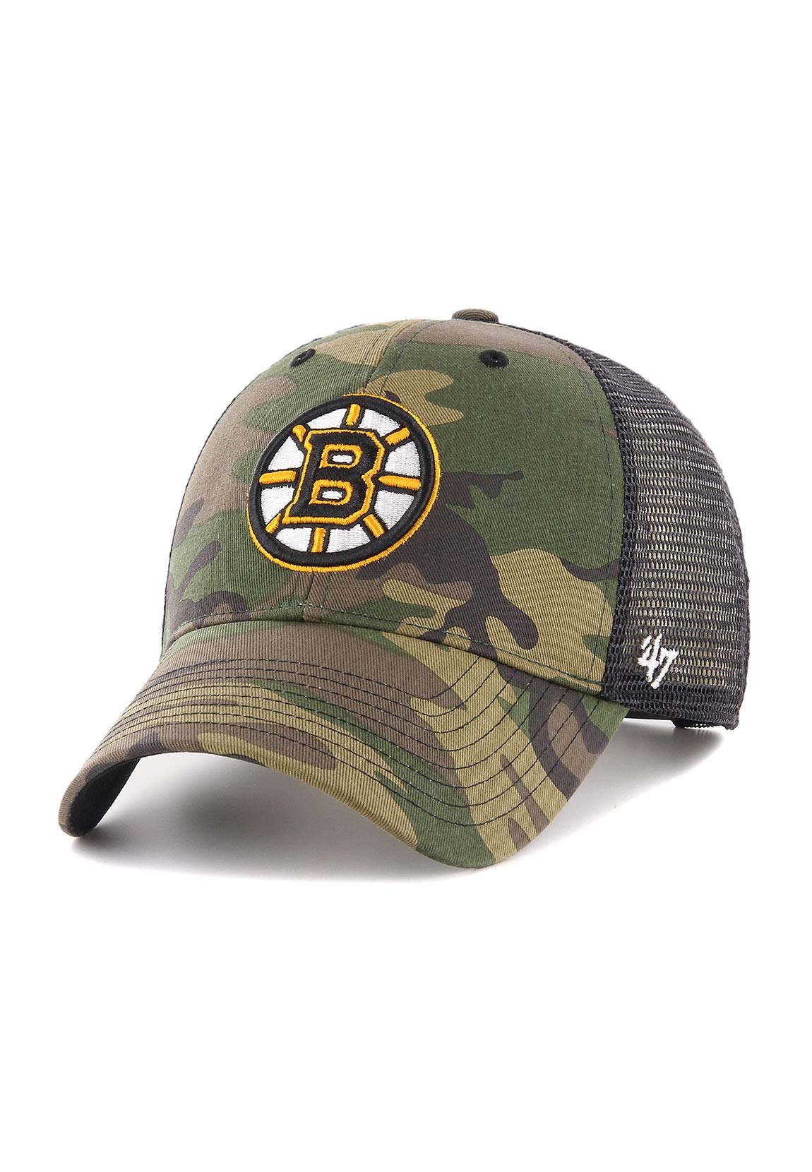 47 Brand Snapback Cap - Branson Boston Bruins camo