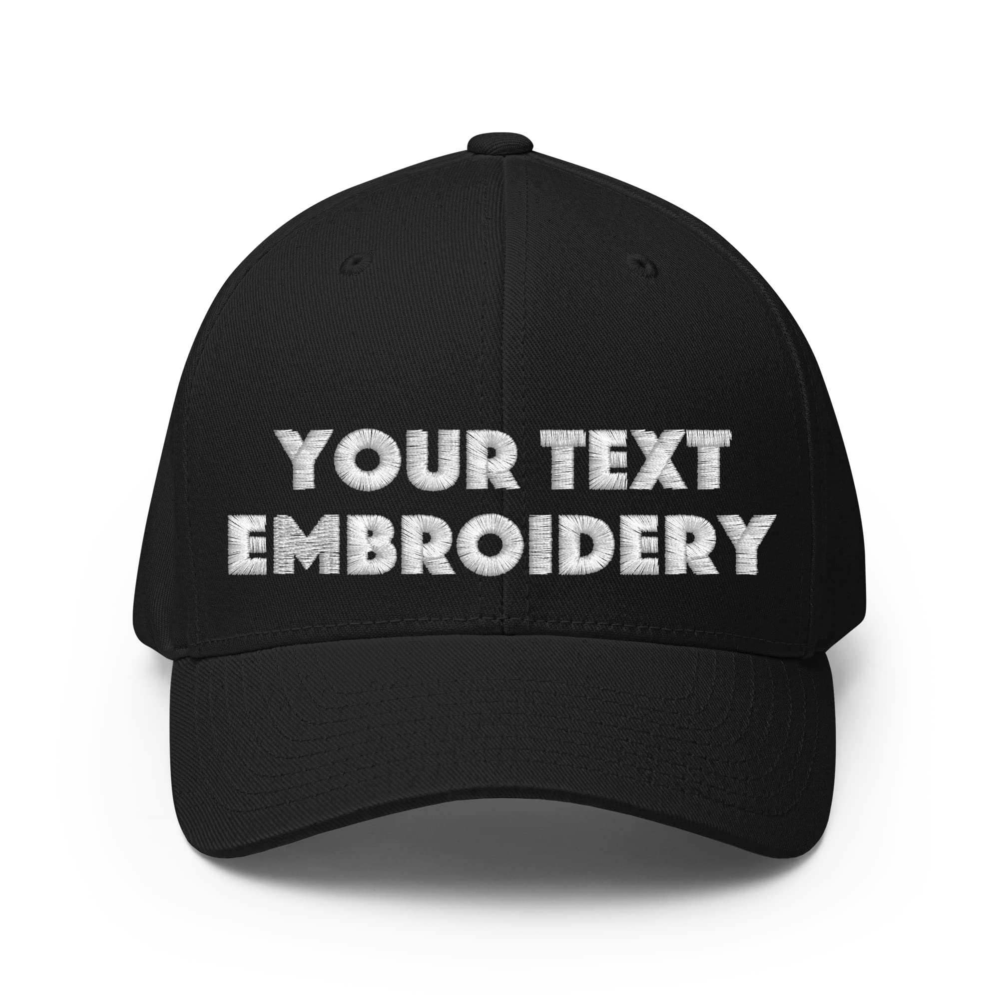 Custom 4-Sides Baseball Cap Dad Hats | Print·Embroidery Personalized Text & Photo