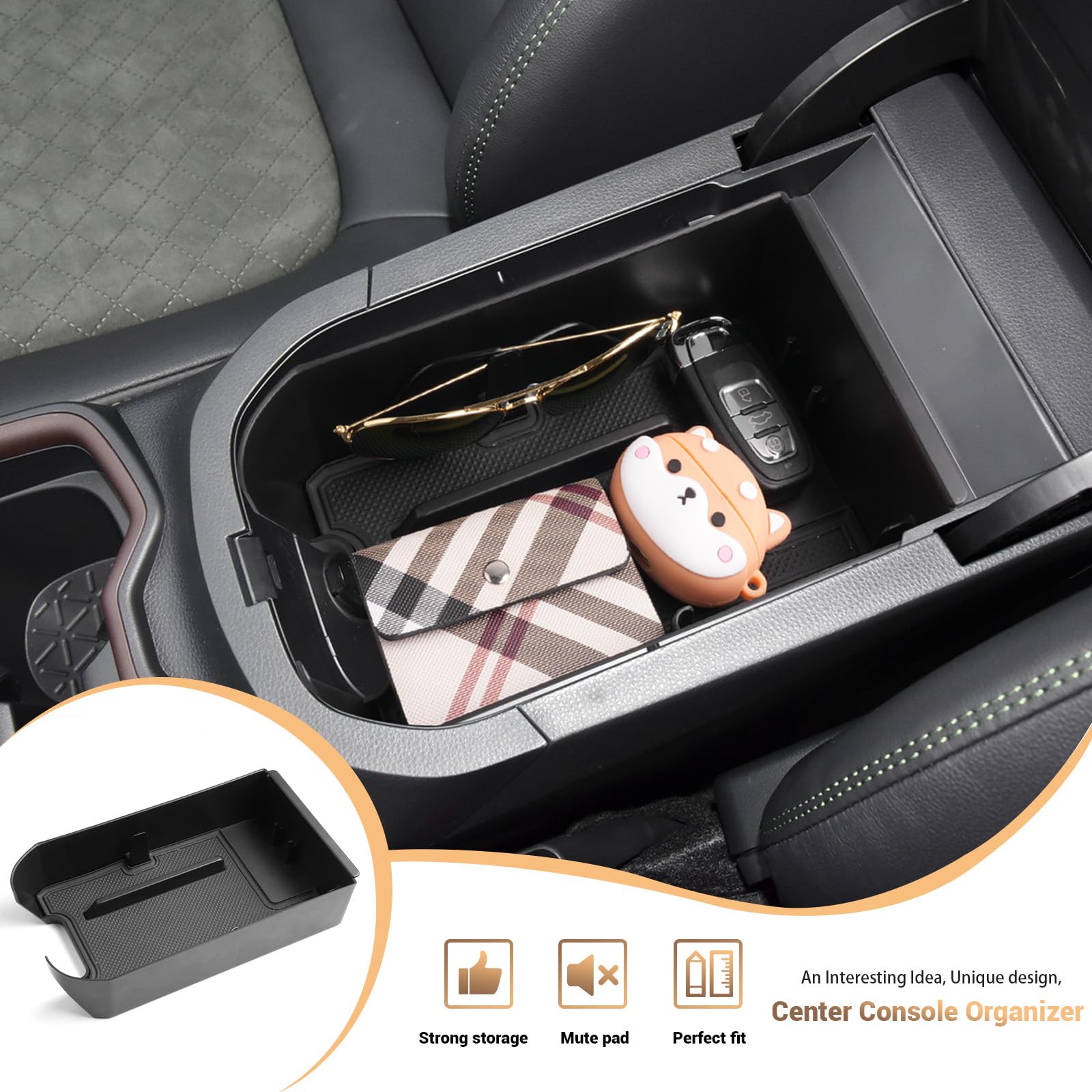 YEE PIN Compatibile con Toyota RAV4 MK5 2019-2022 Console