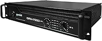 Vista 5 de Gemini GPA-2500 3000W Amplificador de potencia DJ profesional