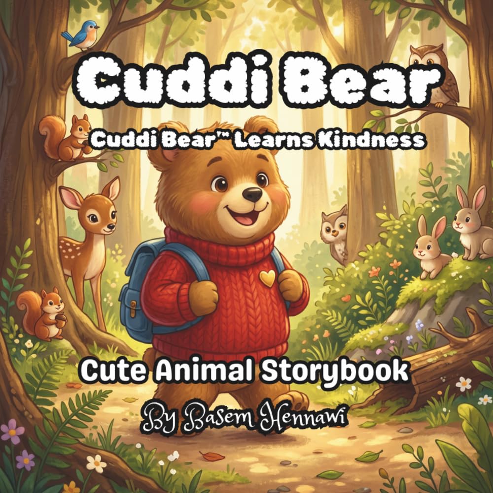 Cuddi Bear™ Learns Kindness: A Cozy Forest Story About Helping, Caring, and Friendship