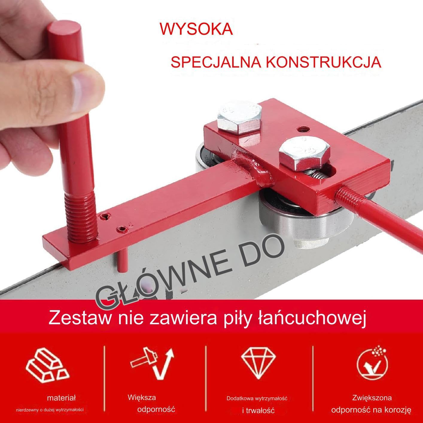 Prowadnik do ostrzenia łańcuchów pił Bezpieczna nasadka do ostrzenia | Zestaw regulatora naprężania prowadnicy dla drwali, ogrodników, stolarzy, architektów krajobrazu i