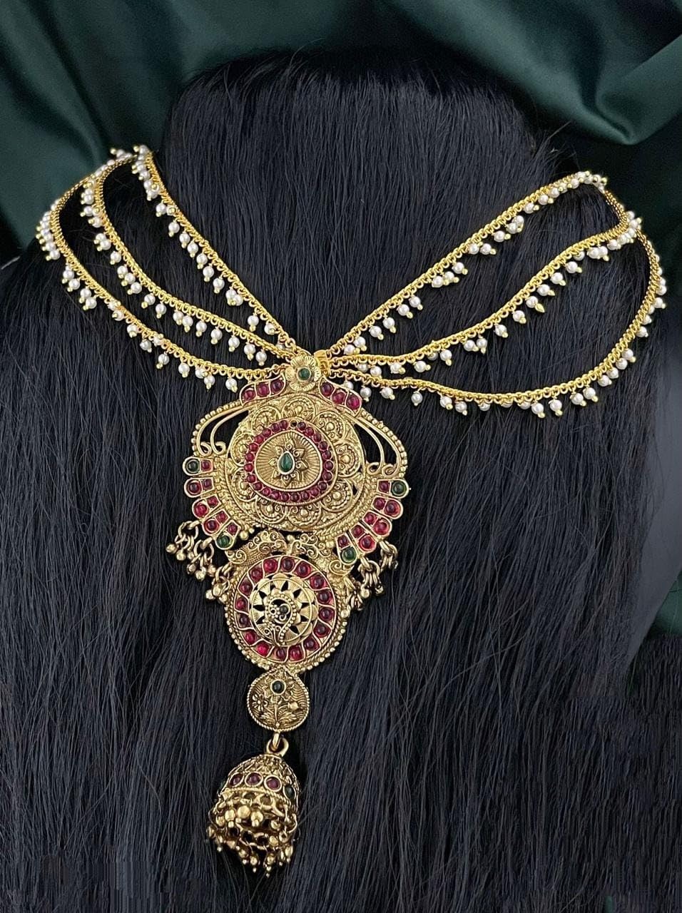 Adc Fashion Jada Billalu Set for Bridal New Model, Hairstyle Accessories for Girls, Flower Design with Golden Colour (B0CZ6LXFHJ) Amazon Price History, Amazon Price Tracker