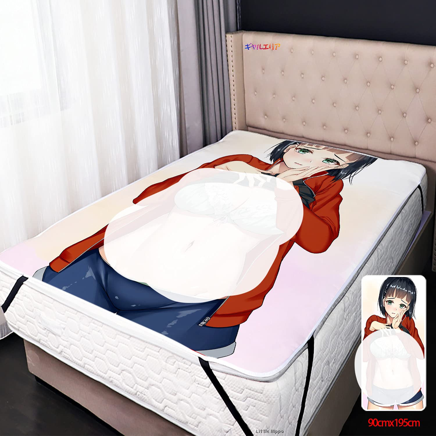 Amazon.co.jp: ギャルエリア サマーマット ソードアート・オンライン Sword Art Online SAO 桐ヶ谷直葉 冷感  敷きパッド シングル ベッドパッド オールシーズン快適 クール ひんやり クール ベッドシーツ ベッドマット 抗菌・防臭・防ダニ加工 萌えアニメ  カスタム可能 ...