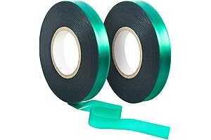 *Unves 2 Pack Garden Tape 150 Ft Thick Green Plant Ties Tomato Plant Support 1/2"*