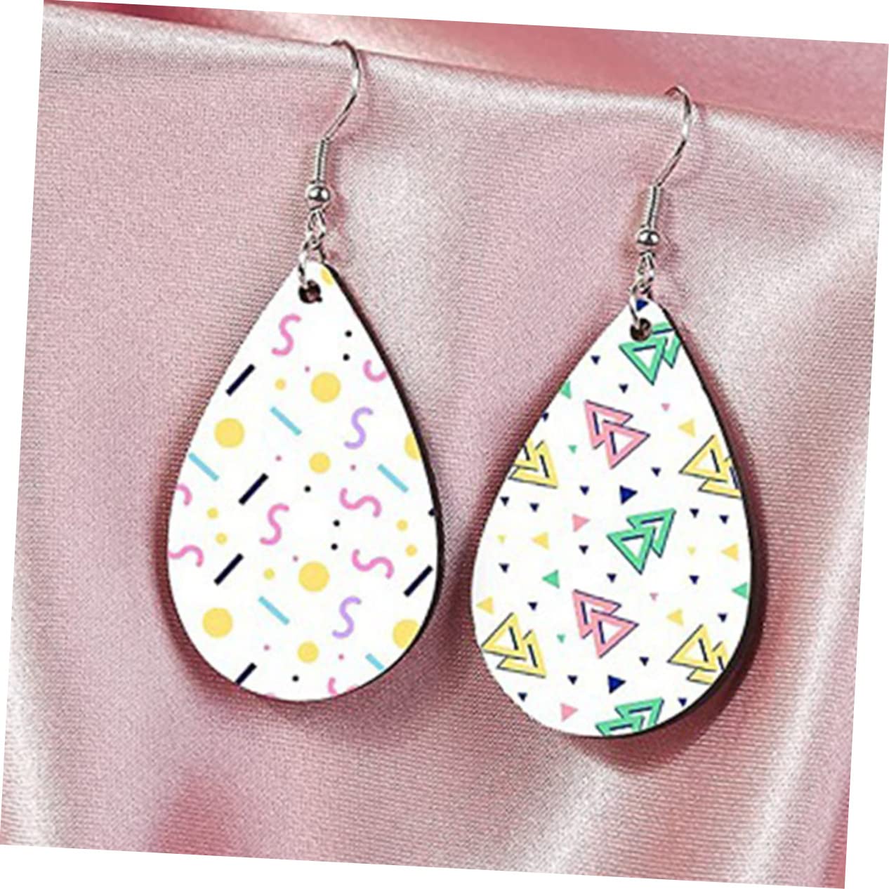 STOBOK 3 Sets Erstellen Benutzerdefinierten Schmuck Sublimation Rohlinge Ohrring Formen Handgefertigte Ohrring Haken 50 Stück * 3