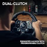 Logitech G G923 Racing Wheel and Pedals for Xbox Series X|S, Xbox One and PC featuring TRUEFORCE up to 1000 Hz Force Feedback, Responsive Pedal, Dual Clutch Launch Control, and Genuine Wheel Cover - 5