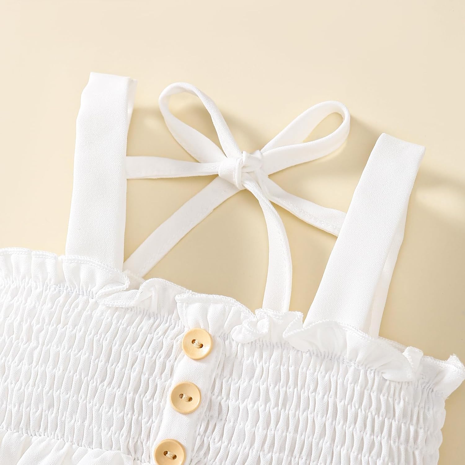 Toddler Girl Dress Baby Girl Summer Clothes Ruffle Halter Sleeveless Dresses Kids Summer Princess Sundress - Image 4