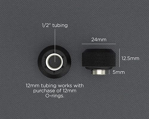 Miniatura 5 de PrimoChill Rígido RevolverSX Series de 12 pulgadas - Paquete de 12 - Oro