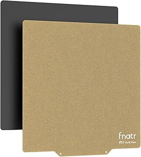 FNATR #11 Removable Flexible Magnetic Build Plate Double-Sided Textured PEI Surface with Adhesive Ender 3 Upgrade Spring Steel Plate 235 * 235mm 3D Printer Bed for Ender 3/Ender 3 V2/Ender 3 S1