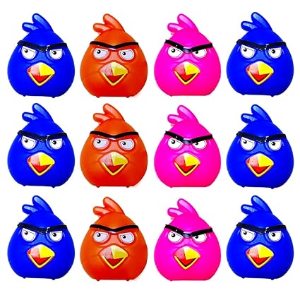 KIVYA Angery Bird Piggy Bank for Kids Return Gifts in Bulk Money Saving Bank for Girls / Boys, Multicolor - Set of 12?