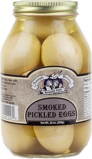 Amish Wedding Ready to Eat USA Made Smoked Pickled Eggs 32 Oz