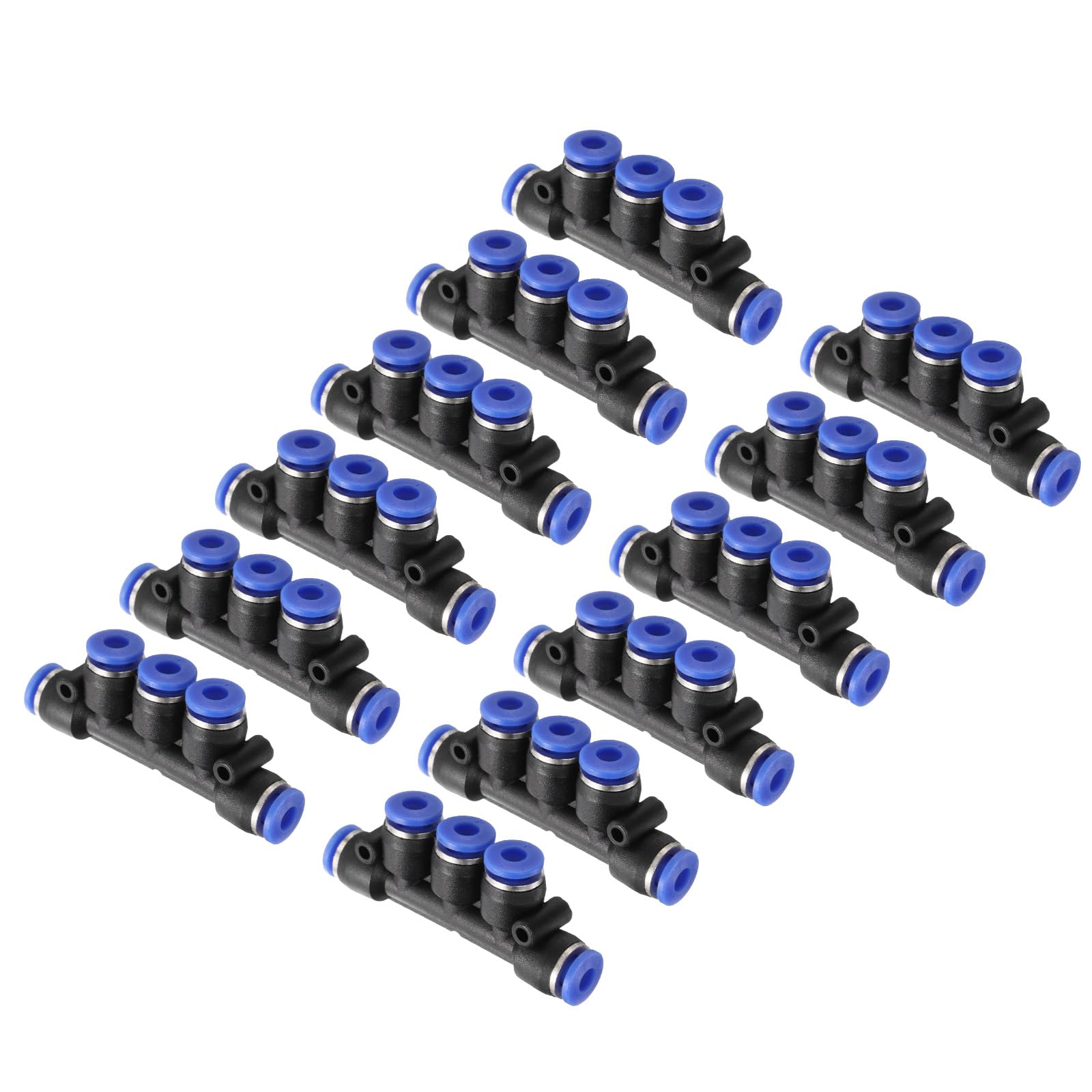 Accesorios de tubo y unión de colector de 5 vías para sistemas neumáticos de 4mm