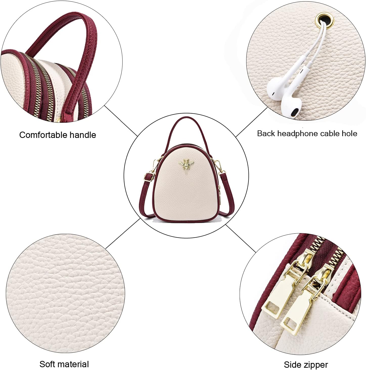 Lightweight Small Crossbody Bags Shoulder Bag for Women Stylish Ladies Cell Phone Purse and Handbags Wallet - Image 6