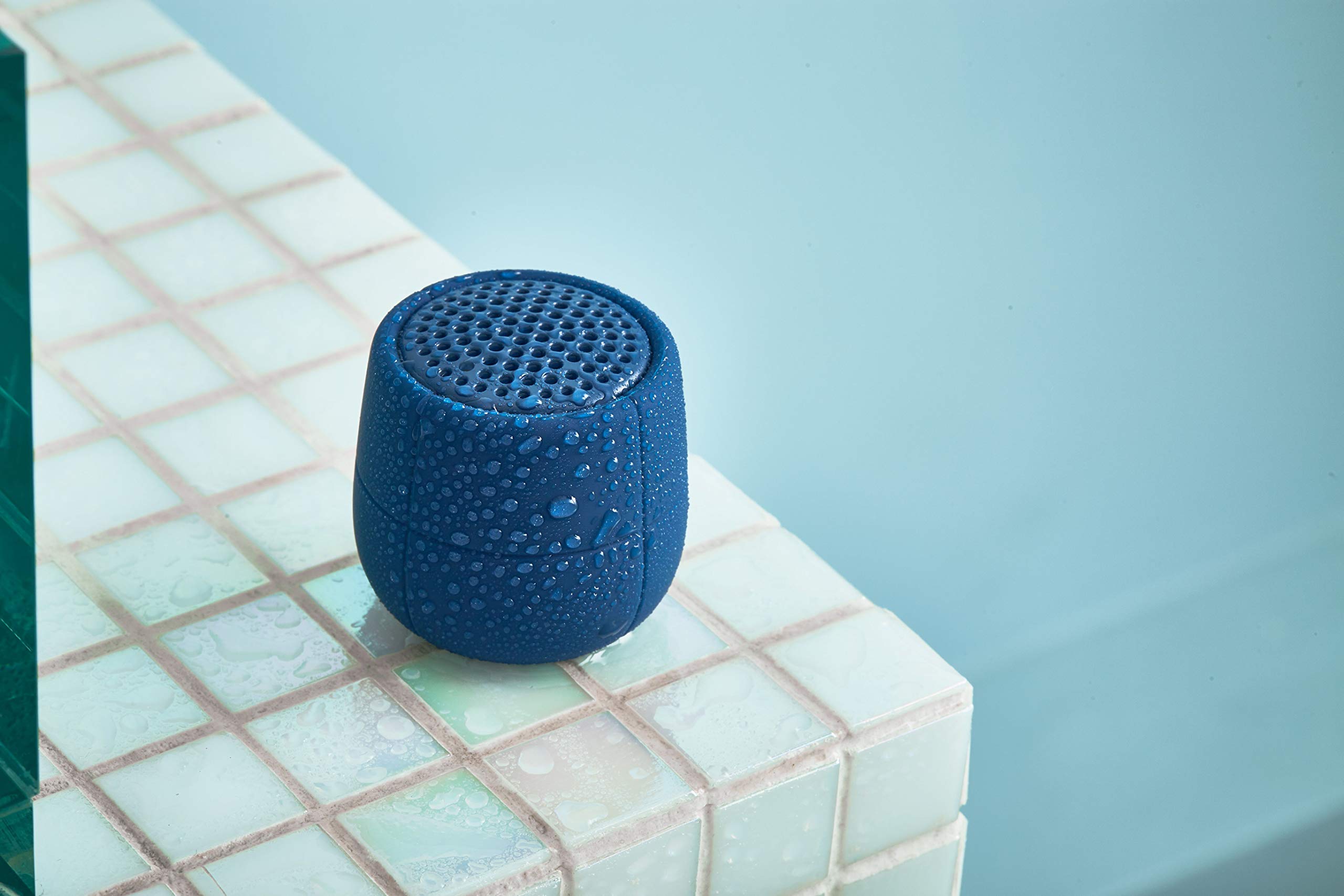 Lexon MINO X - Floatable Water Resistant IPX7 Portable Bluetooth Speaker - 3W - Dark Blue