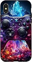 Vista 5 de Funda para iPhone 16 Video Game Controller Gamer para niños, adolescentes y hombres amantes
