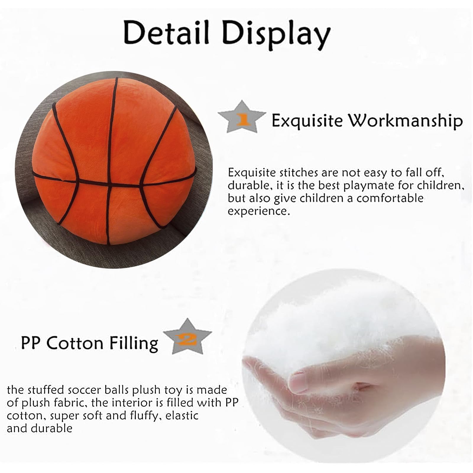 Amazon.co.jp: サッカーボールクッション バスケボール 丸型クッション