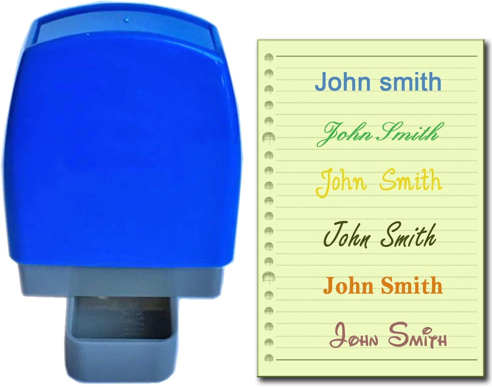 SSEELLCustom Name Signature Self Inking Stamp