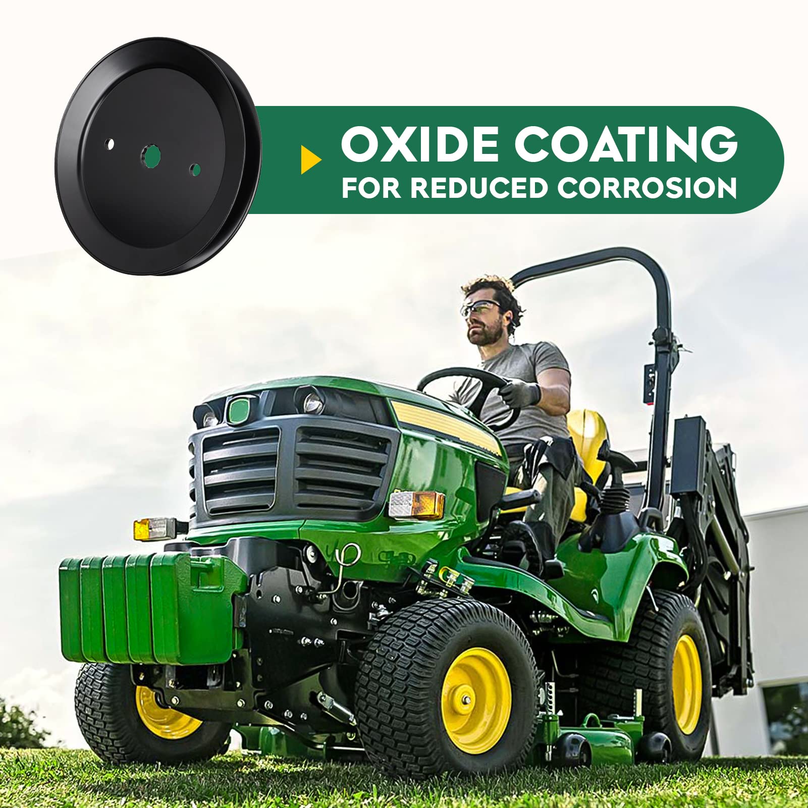 Pulley 195945 197473 532195945 532197473 For Husqvarna 42