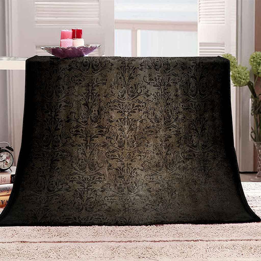 Couverture polaire haut de gamme en microfibre flanelle douce