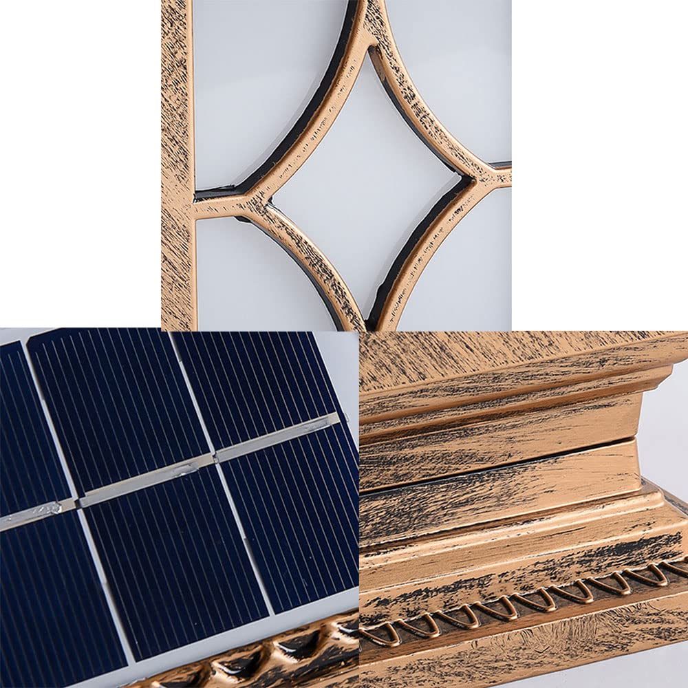 CHENKUI Oświetlenie Krajobrazowe W Stylu Chińskim Światło Słoneczne IP54 Wodoodporny Reflektor Solarny Z Oprawami Oświetleniowymi Dokowymi Do Ogrodu, Słupka, Tarasu, Patio, Wystroju Lub Ogrodzenia