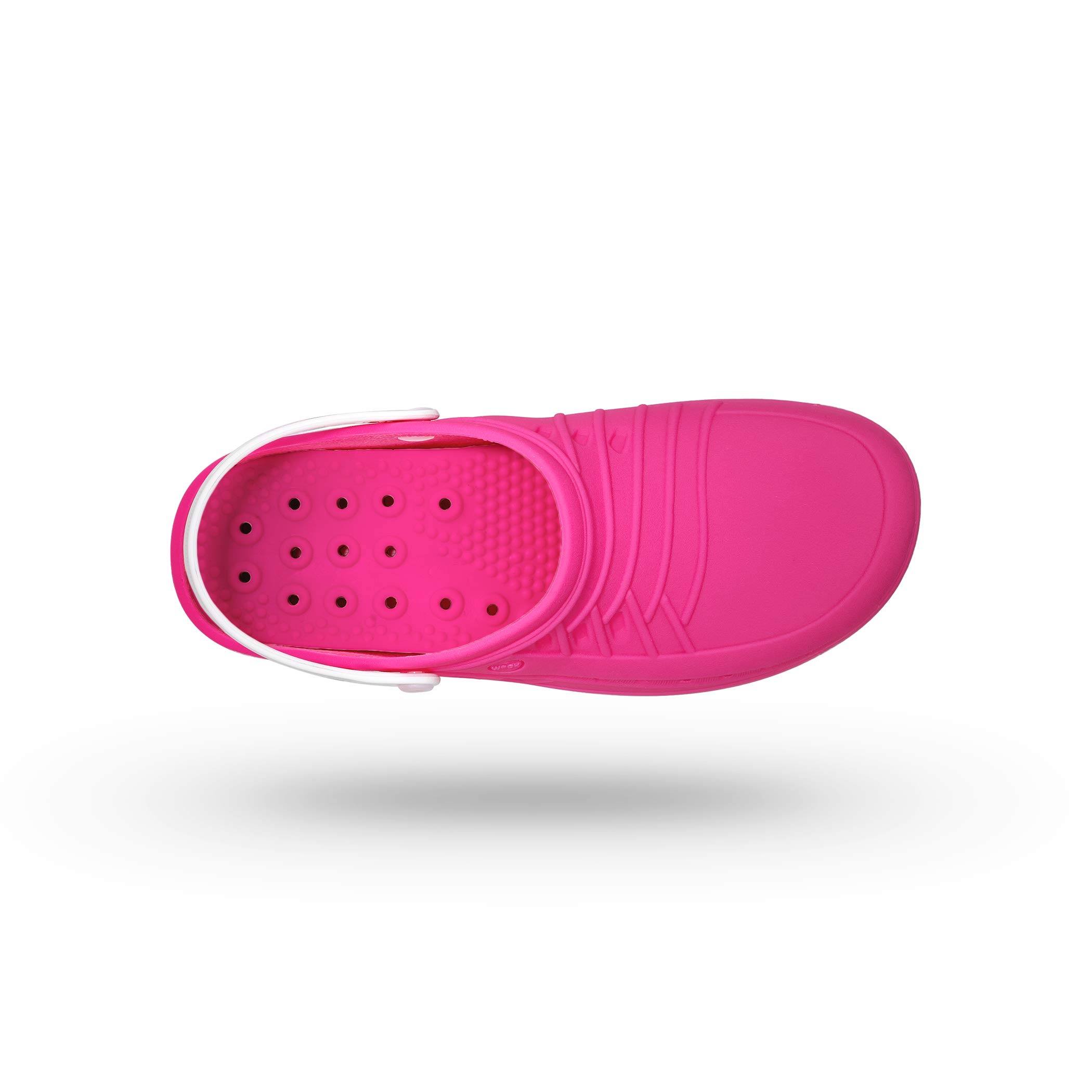 WOCK Clog con Tira y Plantilla Steri-Tech, Zueco Sanitario de Trabajo Mujer e Hombre - Esterilizable, Antiestático, Transpirable e Antideslizante