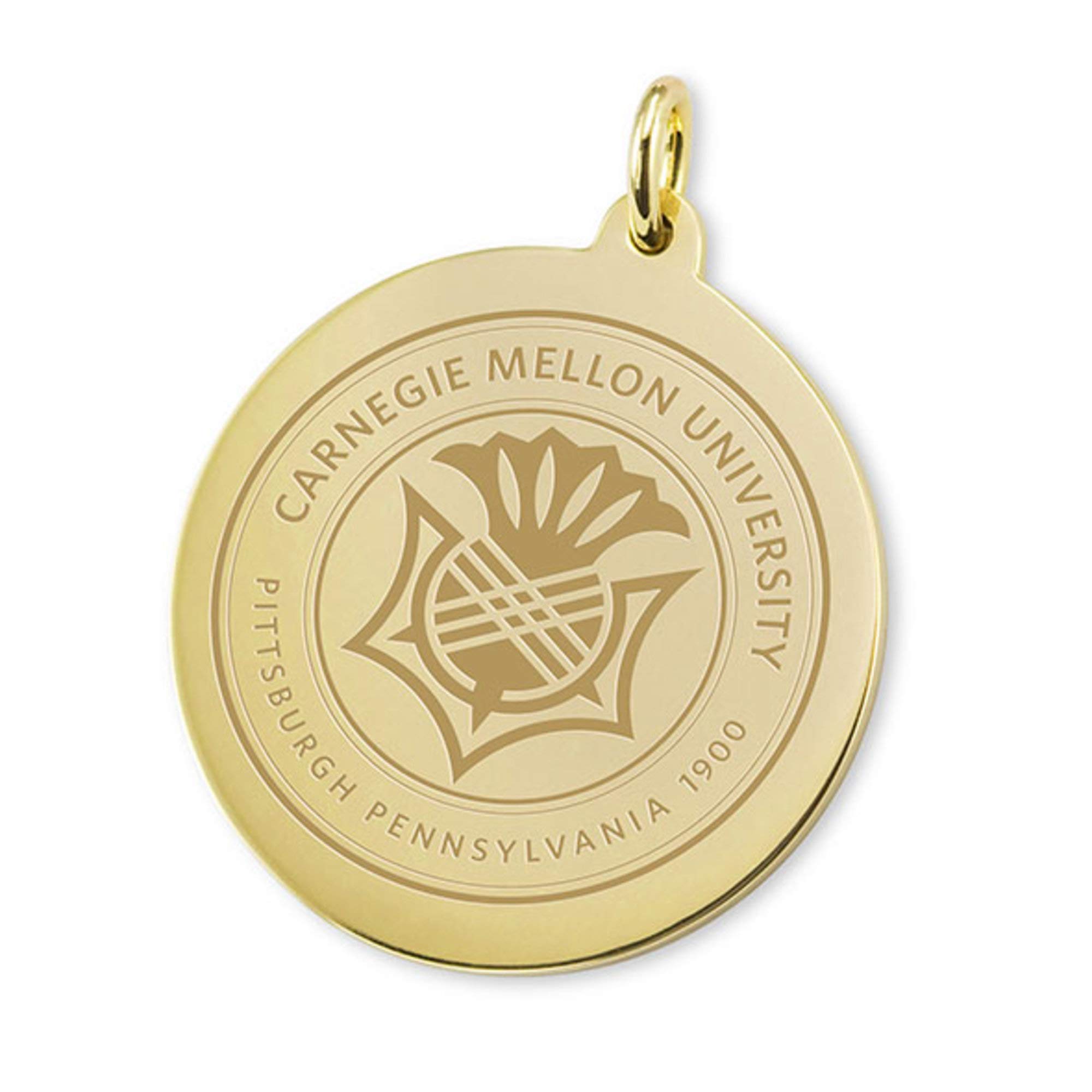 M. LA HART Carnegie Mellon University 18K Gold Charm