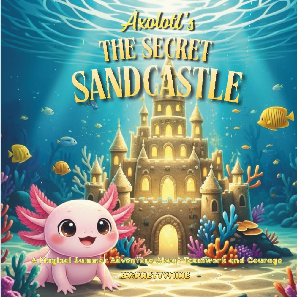 CHILDREN SHORT STORY: AXOLOTL'S THE SECRET SANDCASTLE: A Magical Summer Adventure About Teamwork and Courage (“Bezy the Axolotl Adventures”)