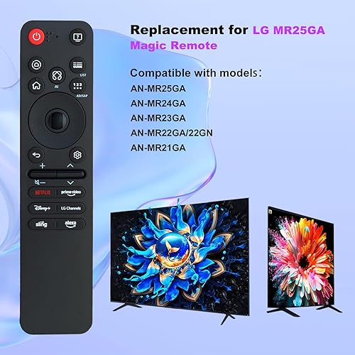 Miniatura 2 de para LG Remote Control. adecuado para l LG TVS OLED, QNED, UHD, LED, LCD (MR25GA)