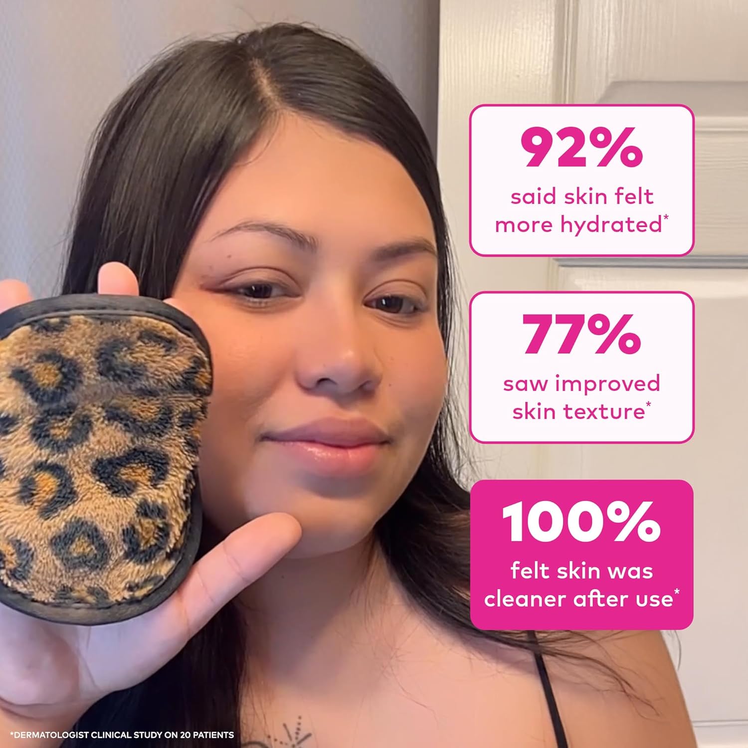 The Original Makeup Eraser, 7-Day Set, Erase All Makeup with Just Water, Including Waterproof Mascara, Eyeliner, Foundation, Lipstick, Sunscreen, and More! - Image 5