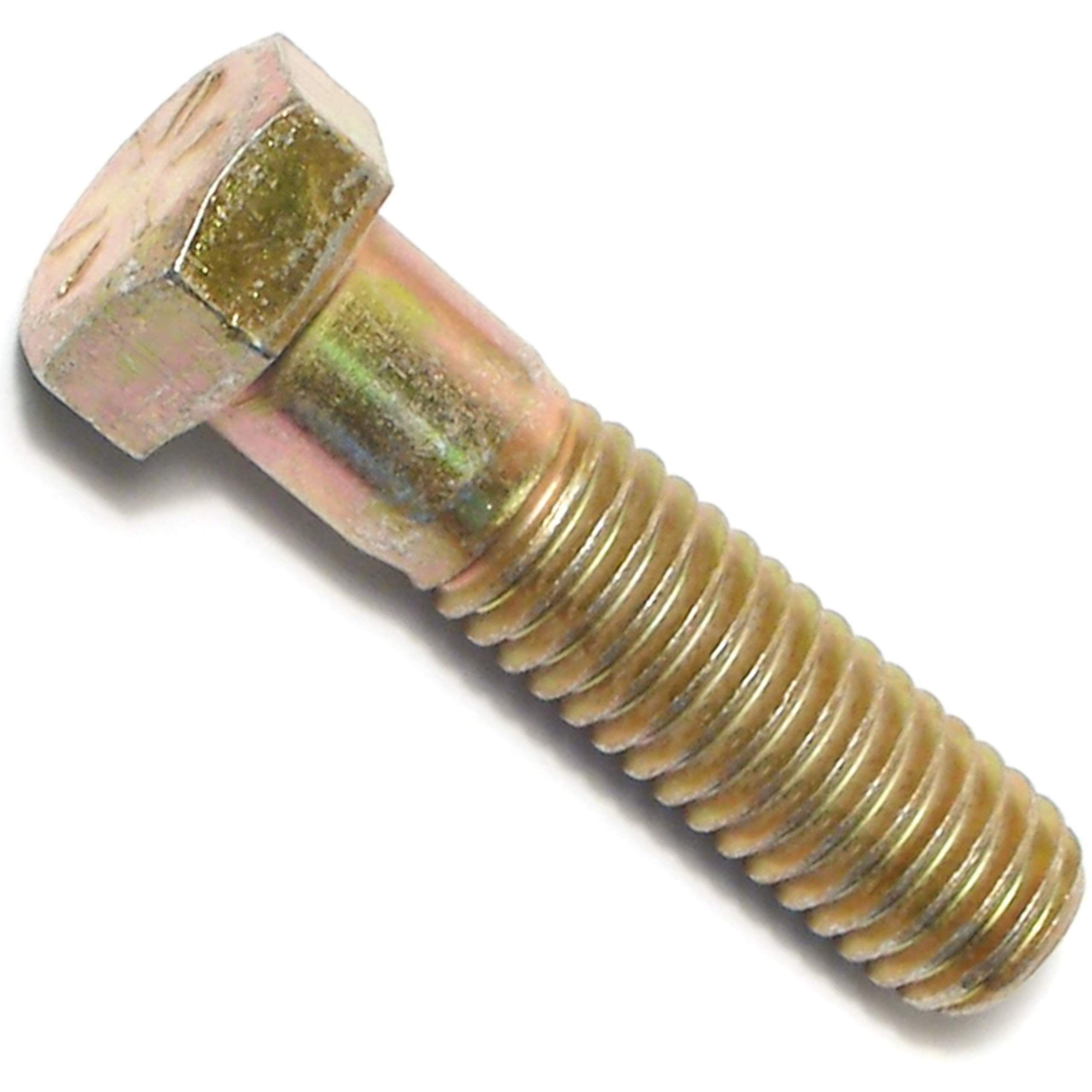 Tornillos hexagonales con rosca gruesa de 7/16 pulgadas y grado 8 para fijaciones mecánicas