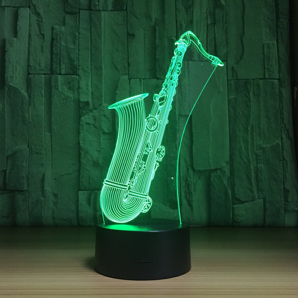 3D Lampe Illusion Optique Dinosaure De Dessin Animé Led Veilleuse, Enfants Dorment La Lampe De