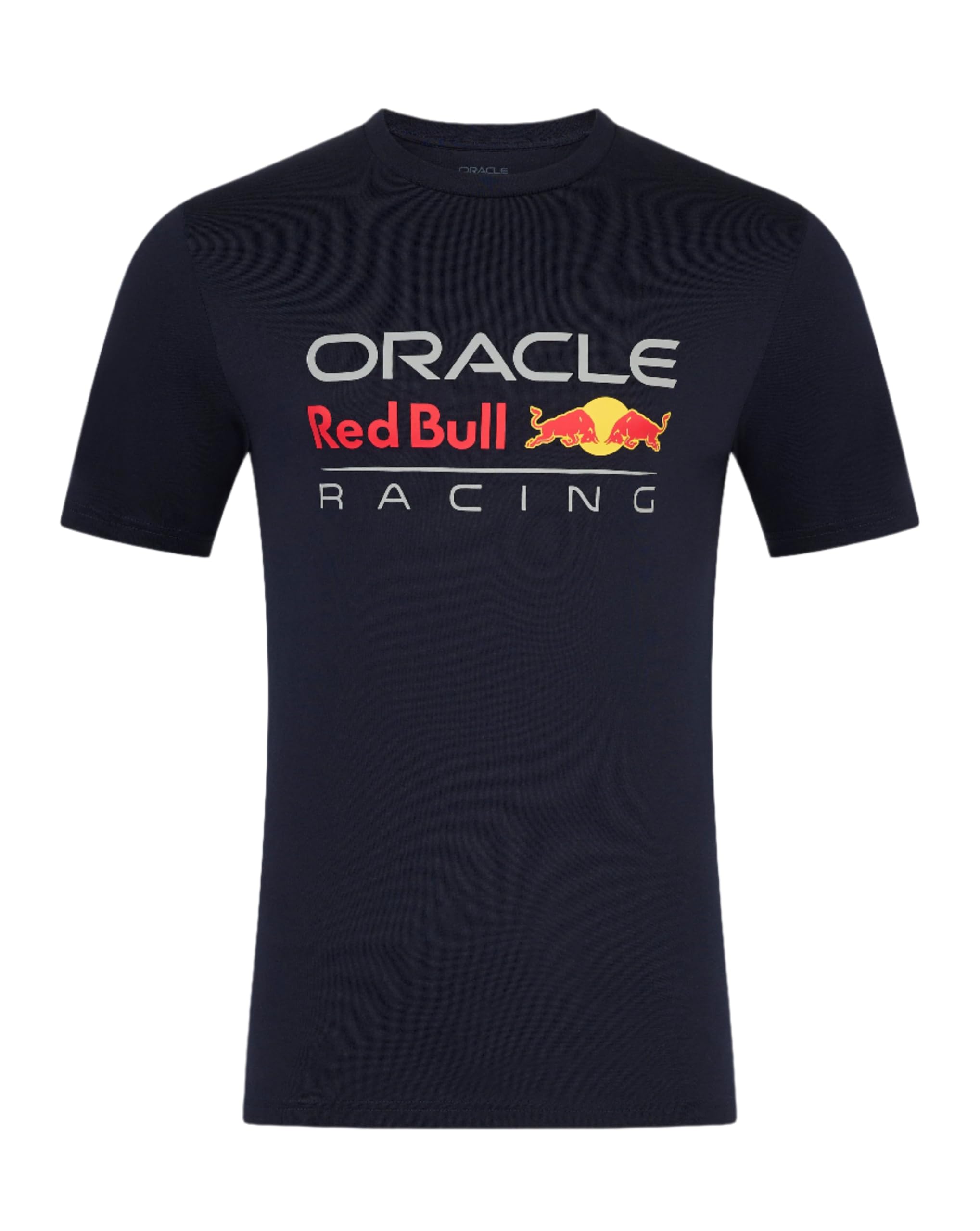 Red Bull Racing F1 Team, Official Large Logo T-Shirt, Navy Blue, Unisex (UK, Alpha, L, Regular, Regular, Navy)