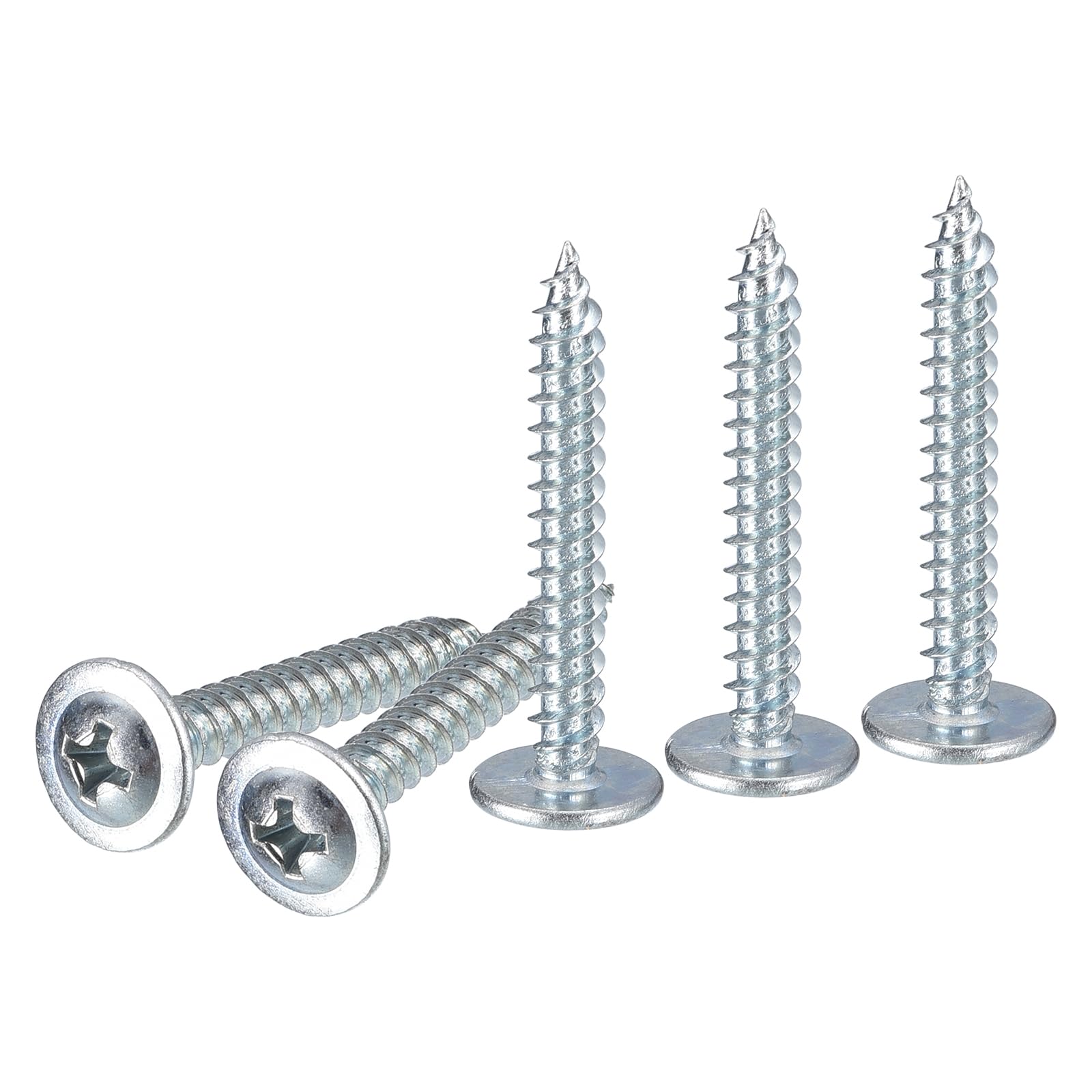 DTGN #8x1-1/4 Sheet Metal Screws, 100 Pack, for Wood Furniture