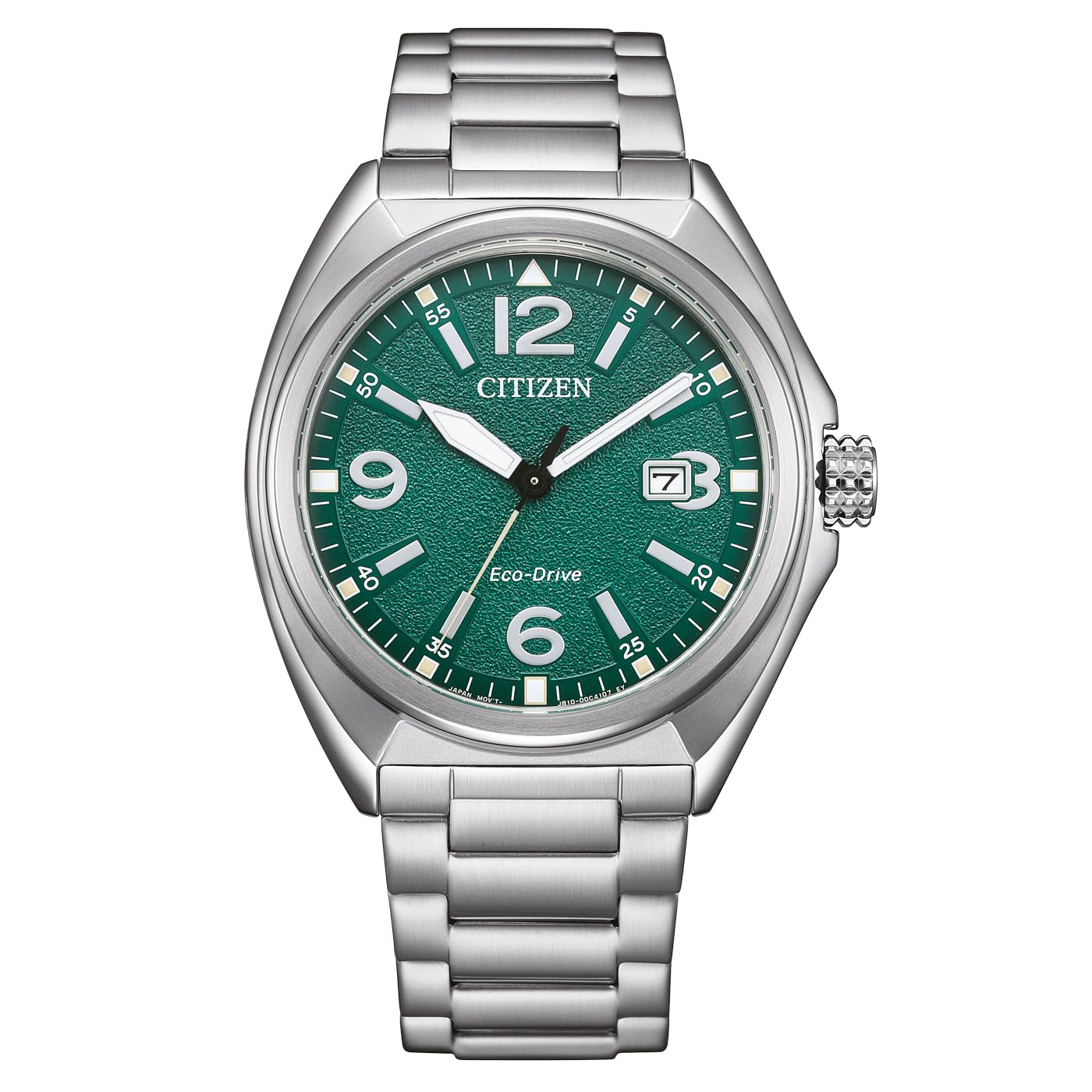 CITIZEN Eco-​Drive Orologio solare da uomo con diametro di 40 mm e data, in diverse varianti, argento, Bracciale