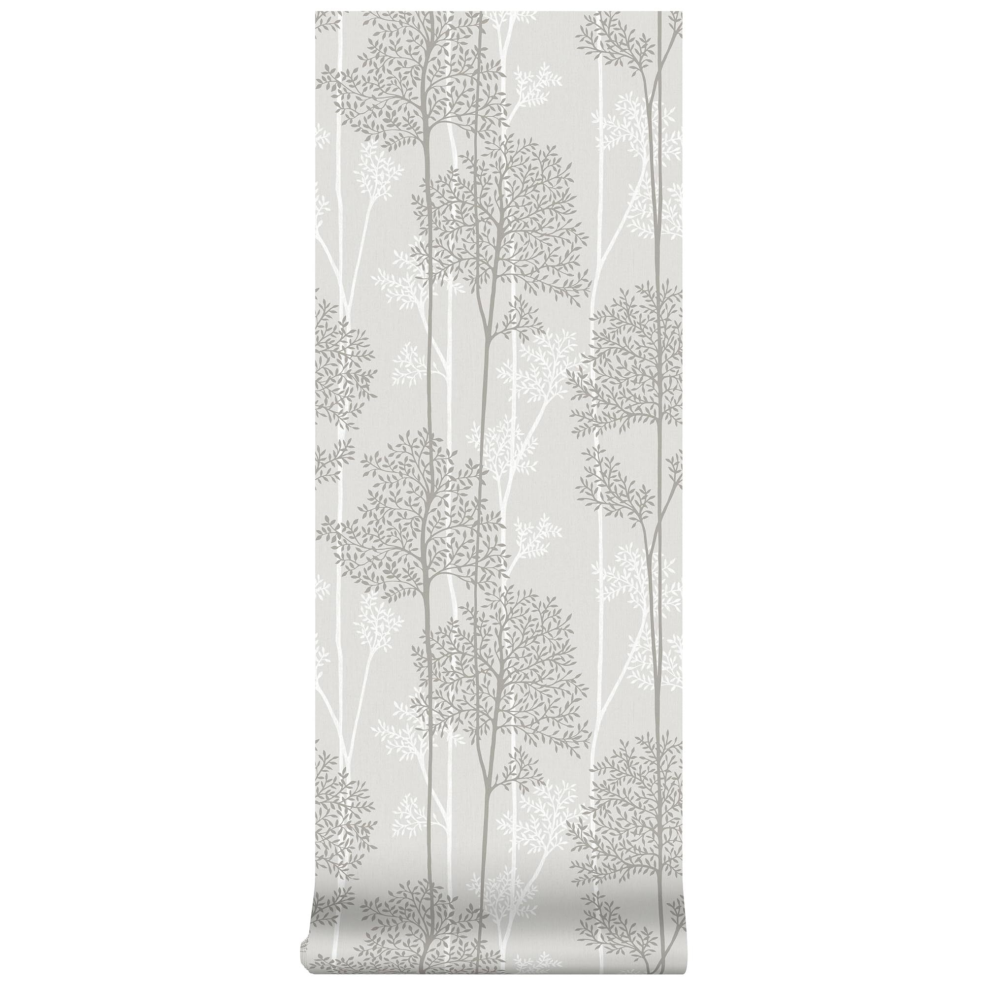 Superfresco Easy Grey Eternal Wallpaper | Paste The Wall | Trees | Eco-Friendly