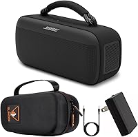 Vista 1 de Bose SoundLink Max Bluetooth Speaker + Hard Shell Travel Case and USB Plug and AUX Cable