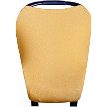 Copper Pearl Nursing Cover for Breastfeeding Multi-Use Baby Car Seat Cover, Stroller Cover & Breast Feeding Cover Up for Women, Stretchy Breathable High Quality Cover for Boy or Girl, Ace