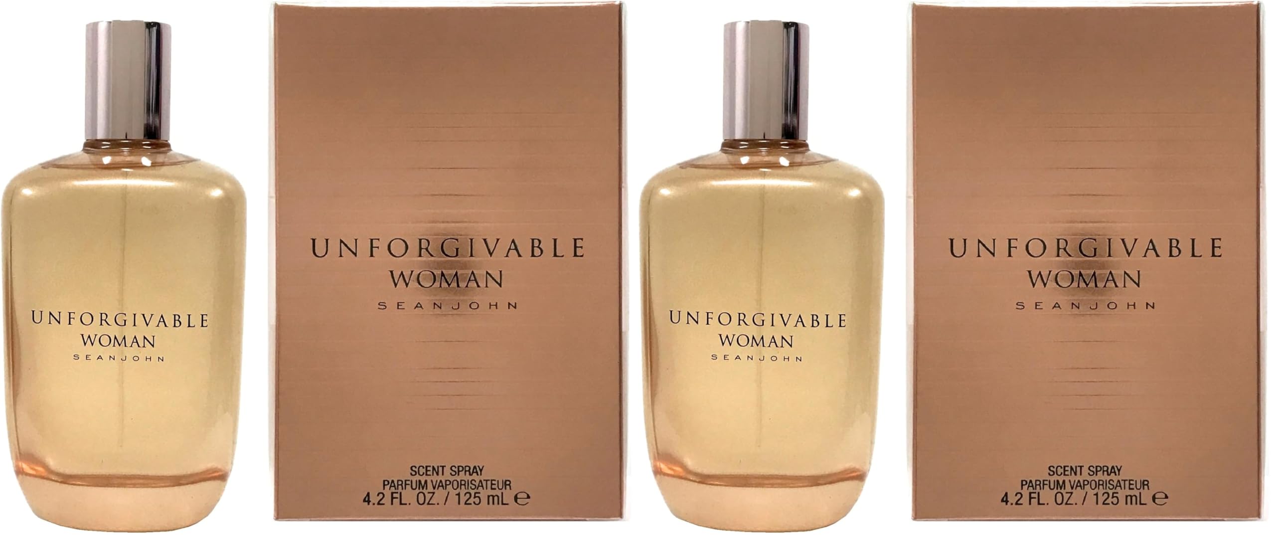 Unforgivable Woman For Women Parfum Spray, 4.2-Ounces (Pack of 2)