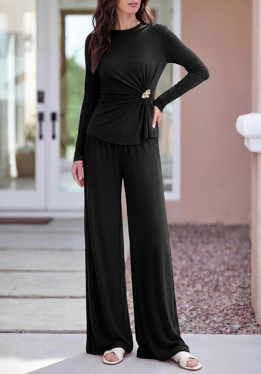 BTFBM Casual Lounge Sets Fall Outfits For Women 2026 Two Piece Set Fashion Clothing Airport Outfit Vacation