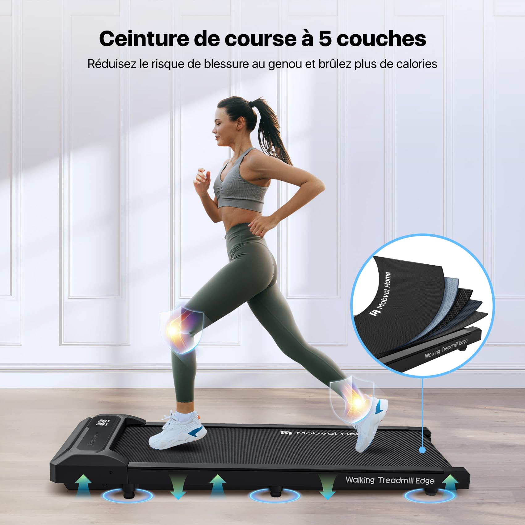 Tapis de Course à Tapis de Marche Mobvoi pour la Maison