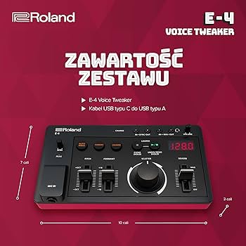 Roland AIRA Compact E-4 VOICE TWEAKER| Narzędzie do Występów