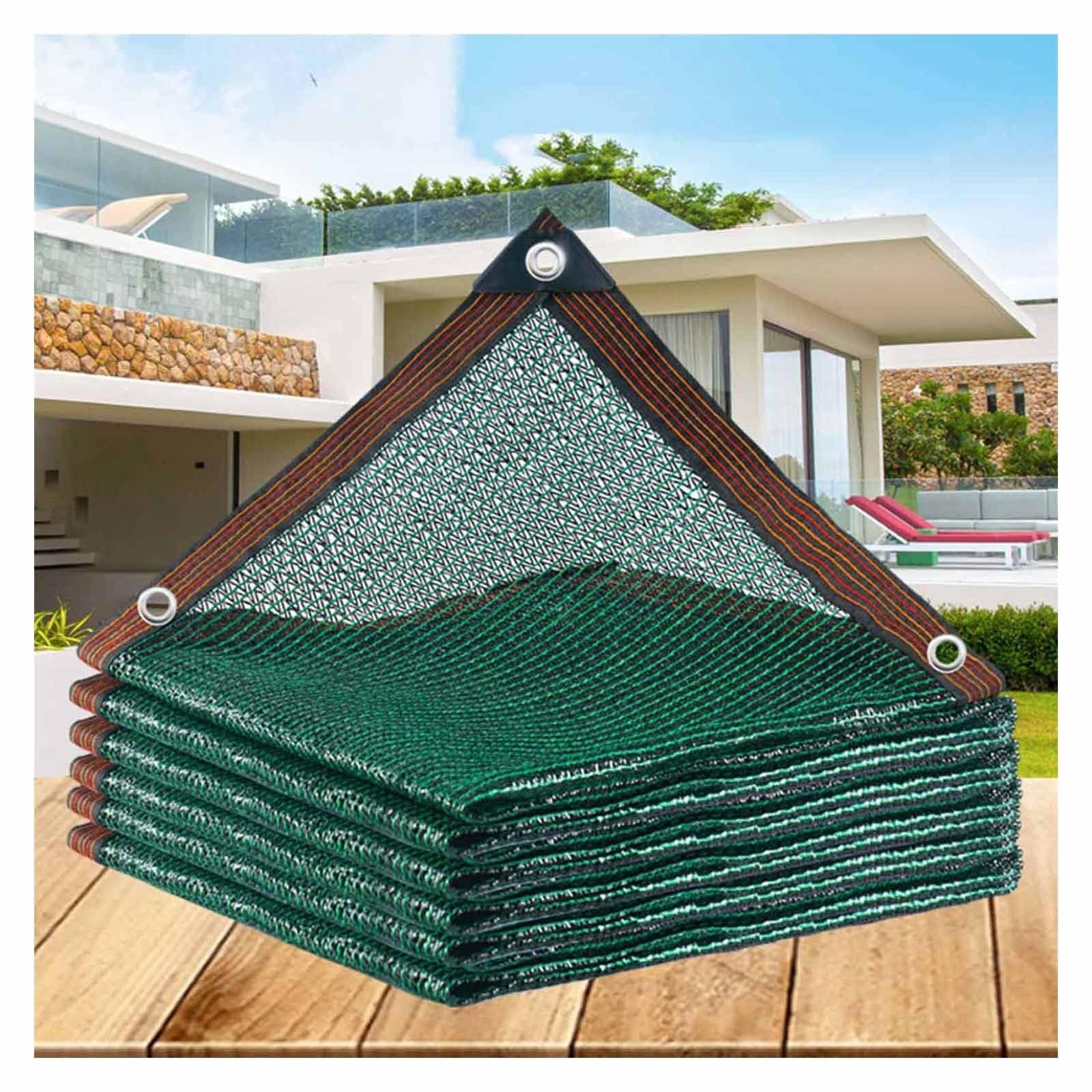 WQPMNYG Rectangular UVResistant Shade Sail for GardenOutdoor Sun Shade Canopy Netting 1x2m 2x3m 2x5m 3x3m 4x5m 4x6m 6x7m