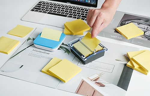 Miniatura 7 de (24 blocs) Notas adhesivas emergentes de 3 x 3 pulgadas, poste adhesivo fuerte amarillo canario, adecuado para el hogar, oficina, escuela,