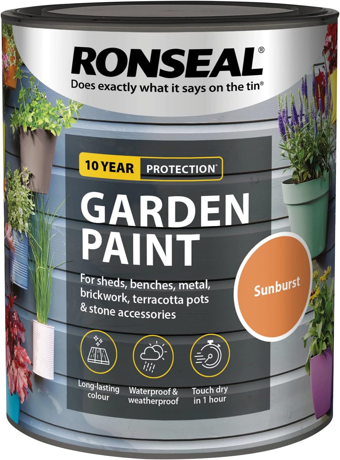 RONSEAL GARDEN PAINT LIME ZEST 2.5L [38512] Amazon.co.uk DIY & Tools