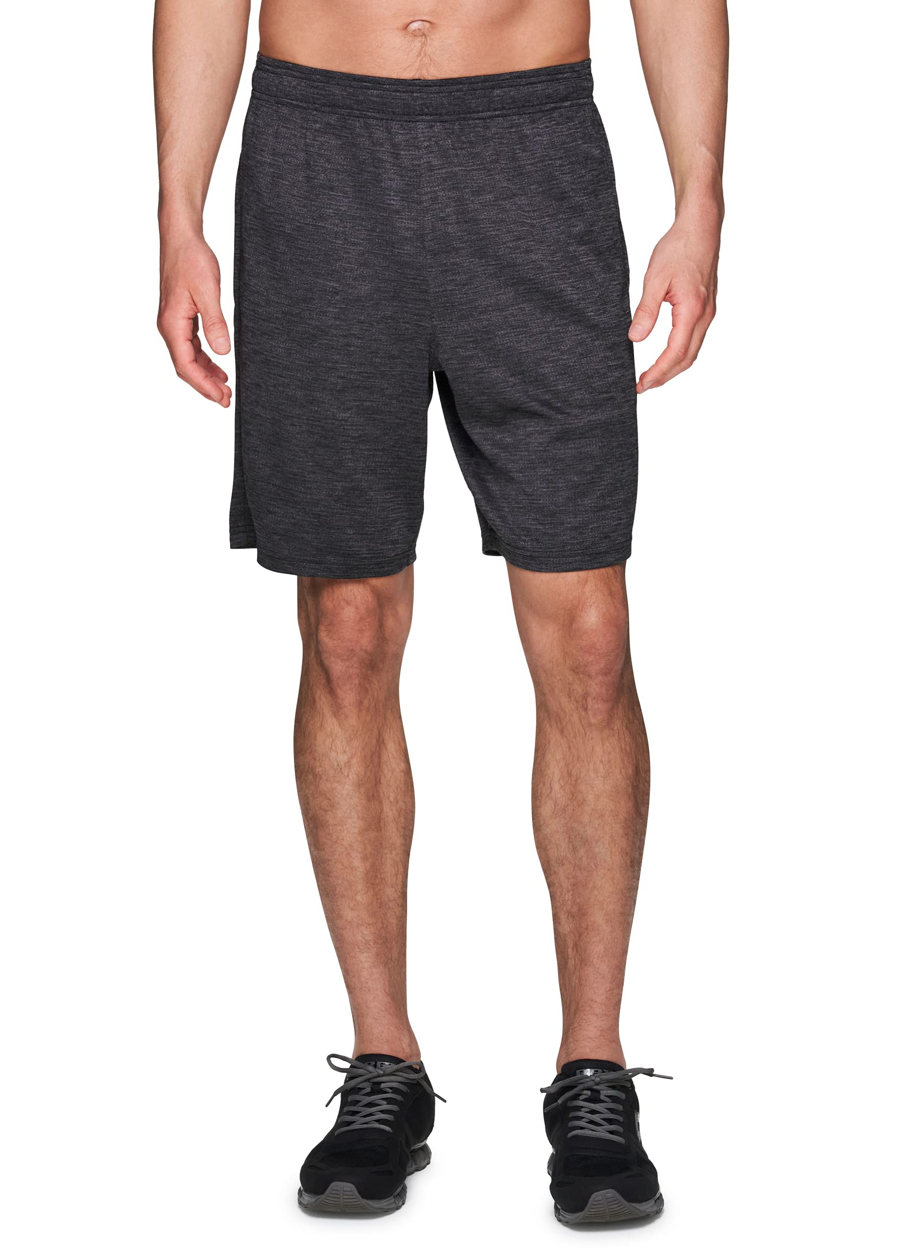 RBX Active Men's 9-Inch Inseam Workout Running Gym Athletic Basketball Shorts with Pockets